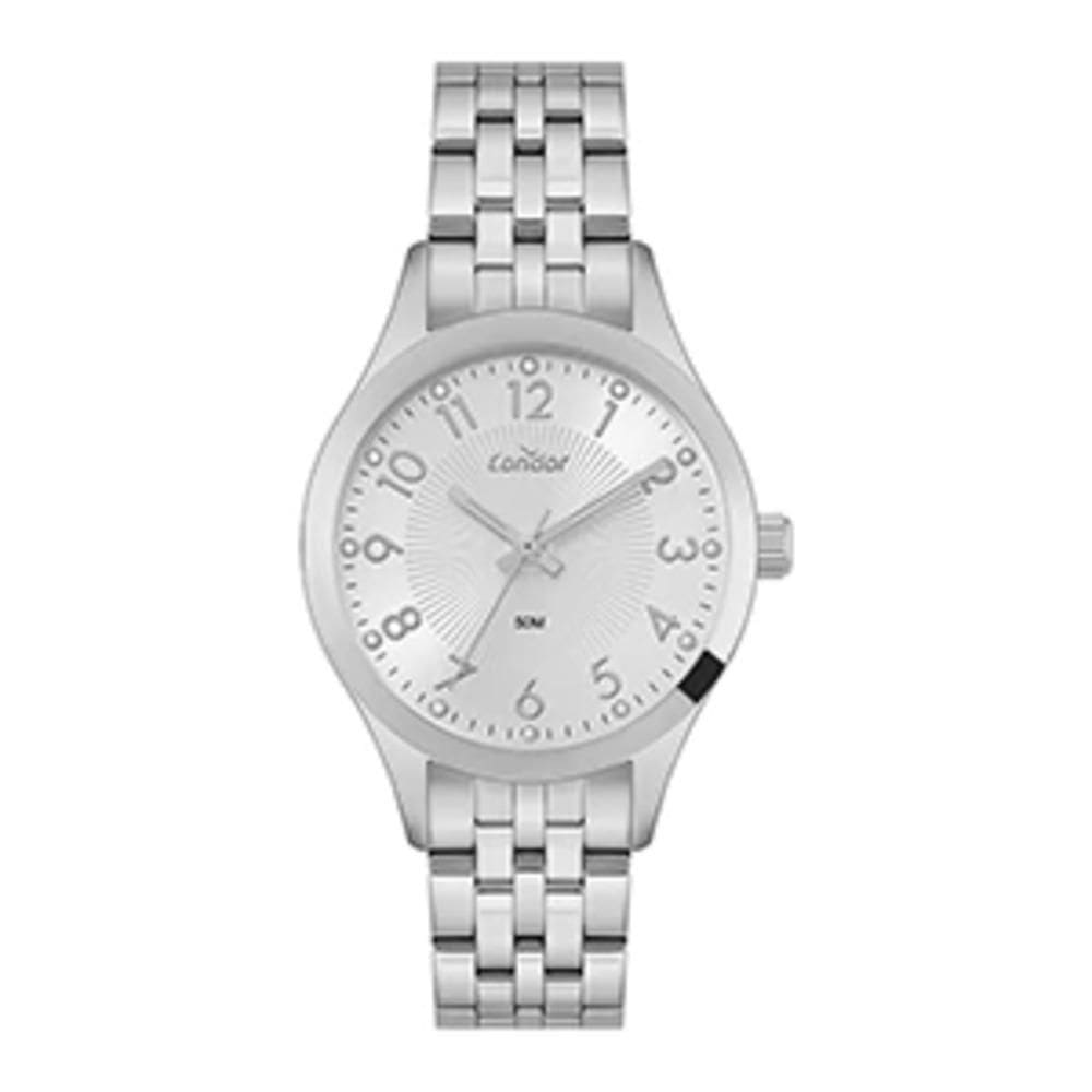 Relógio Feminino Condor Prateado Co2035Nno/4B