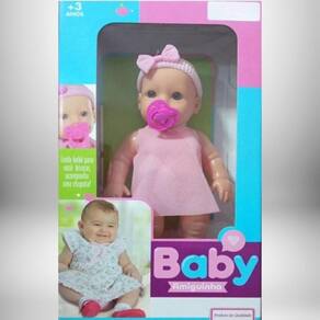 Boneca Princesinha Menina Lacinho Criança Ideal Presente Dia