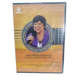 DVD - Viola Minha Viola Vol 1 Programa Tv Cultura (RARIDADE)