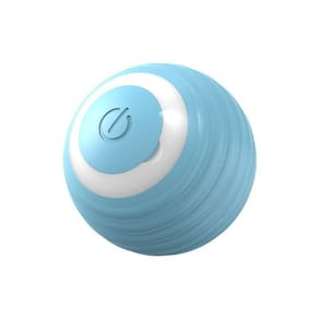Bola Giratória Inteligente Para Para Gatos Divertidos Azul