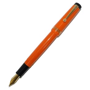 Caneta Tinteiro Click Aristocrat Flex Gold Laranja
