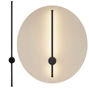 Luminária Arandela 80Cm Parede 360 Led 3X1 Barra Luz