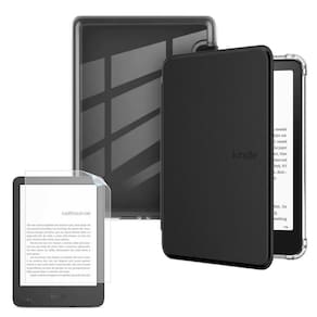 Capinha Acrílico Para Kindle Paperwhite 12 Sa568B + Película