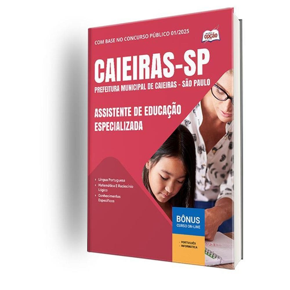 Apostila Prefeitura Caieiras Sp 2025 Assistente Educação