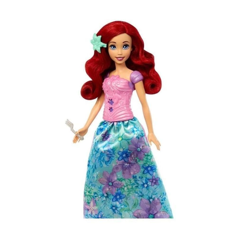 Disney Princess Boneca Gira E Revela Ariel - Mattel