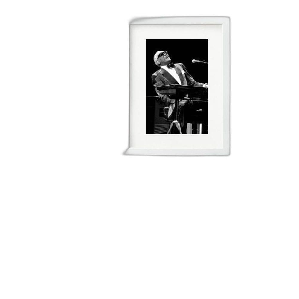 Quadro Fotografia Ray Charles- 60X48Cm