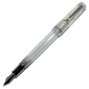 Caneta Tinteiro Click Aristocrat Flex Chrome Transparente