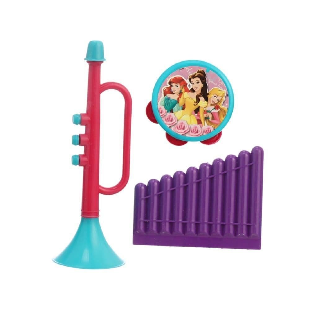 Brinquedo Bandinha Musical Princesa Corneta Pandeiro Gaita