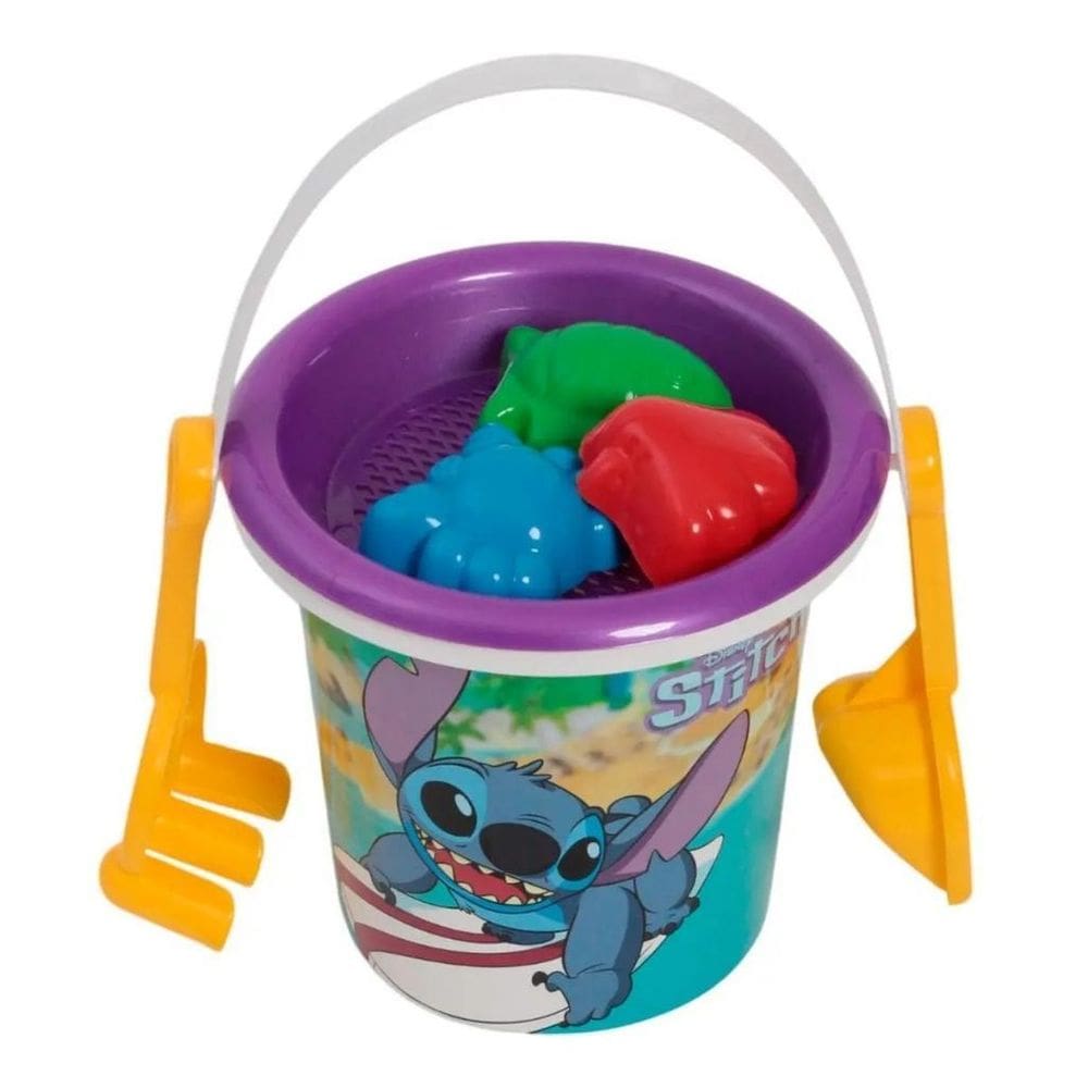 Brinquedo Conjunto De Praia Stitch Rosita +18 Meses