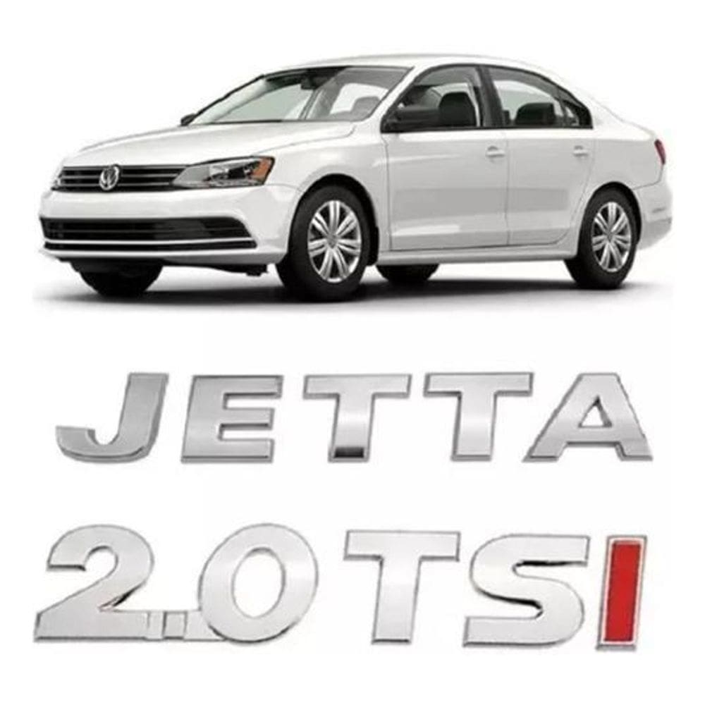 Emblemas Jetta 2.0 Tsi - 2011 À 2014 - Modelo