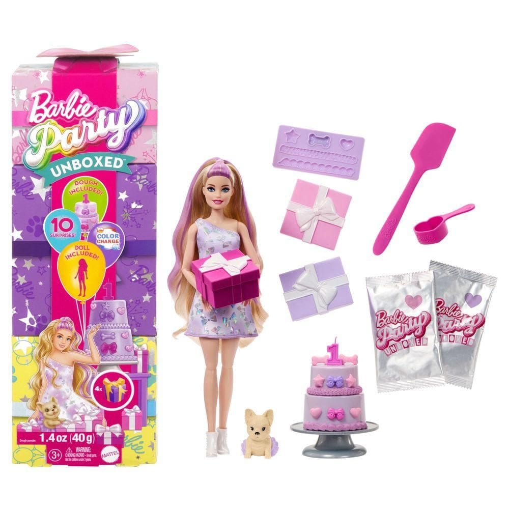 Barbie Festa de Pets Laços de Aniversário - Mattel
