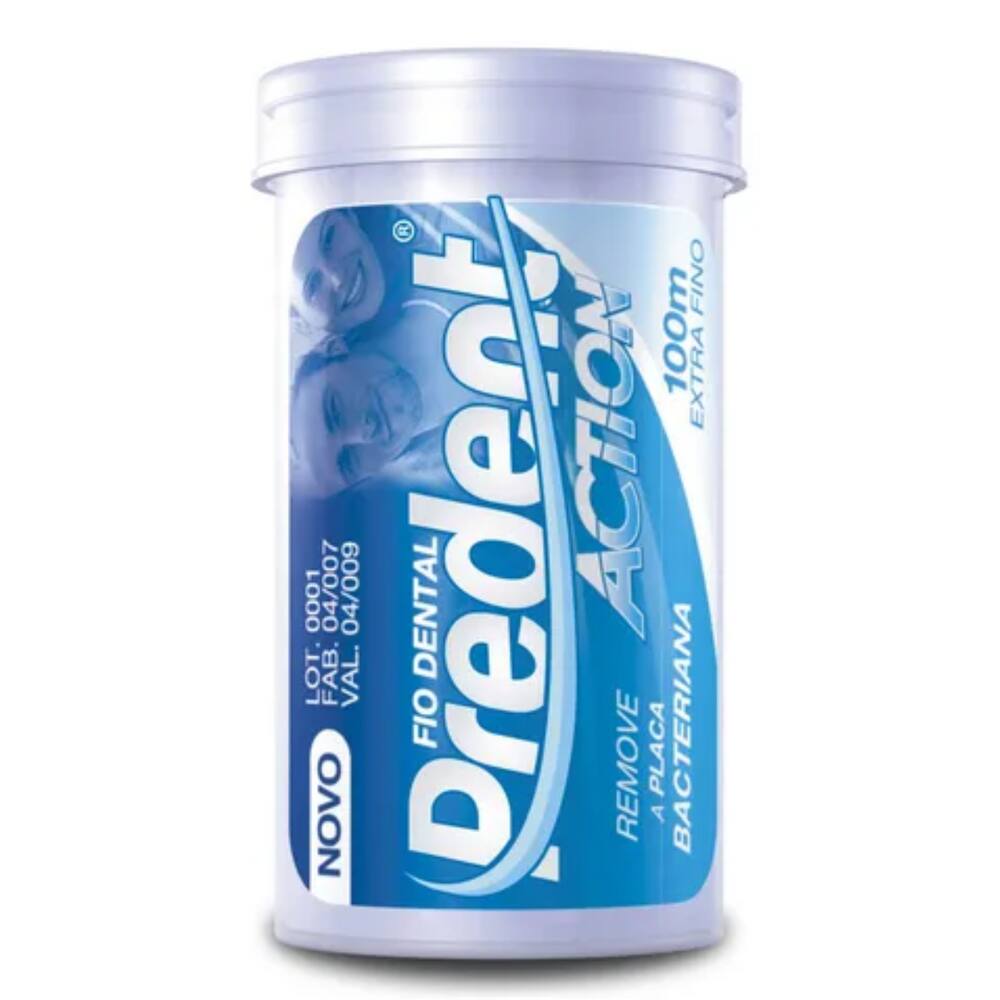 Fio Dental Encerado 100 Metros Menta Predent Higiene Oral