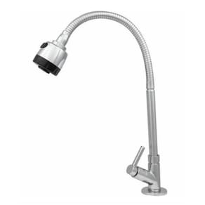 Torneira Cozinha Mesa Bancada Metal Com Bica C60 1/4 Volta