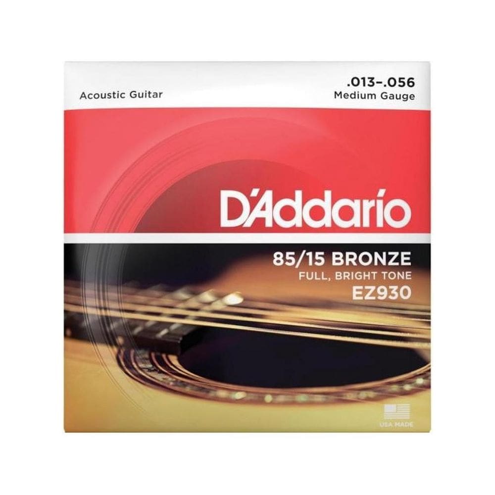 Encordoamento Violão Aço .013-.056 85/15 Bronze Ez930-B D