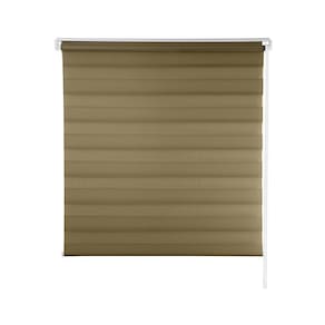 Persiana Zebra Rolo Dupla 160X160 Caramelo