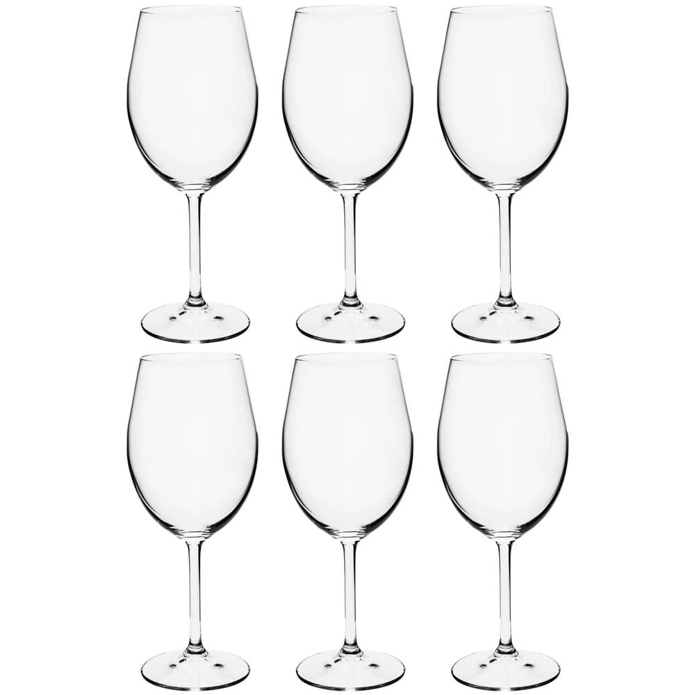 Jogo de 6 Taças para Água em Cristal Ecológico Gastro 580ml - Bohemia