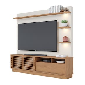 Estante de TV 70 Polegadas 200cm com Led Lidia C04 - D`Rossi