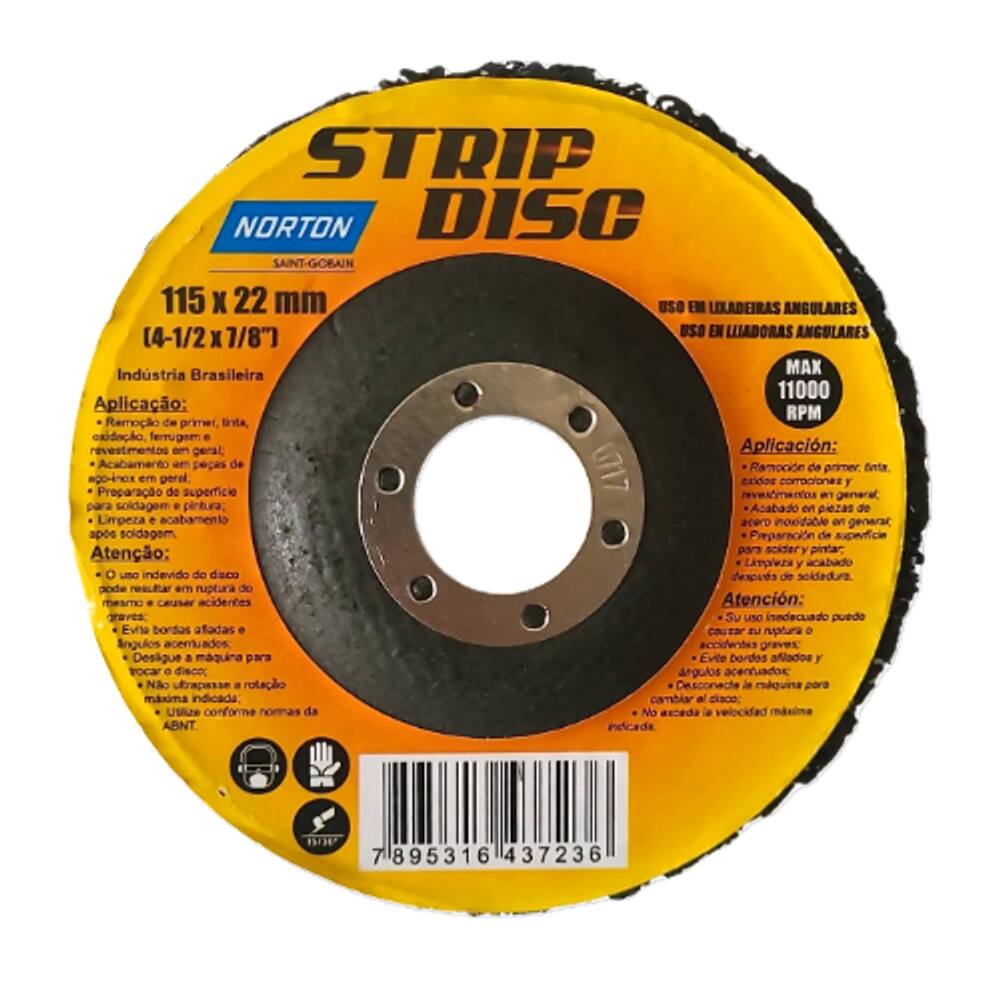 Disco Strip Disc 115 x 22,2MM BEAR-TEX