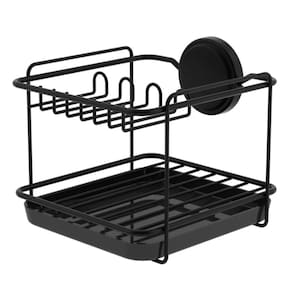 Suporte P/ Cozinha Sabão Detergente C/ Ventosa Preto Future