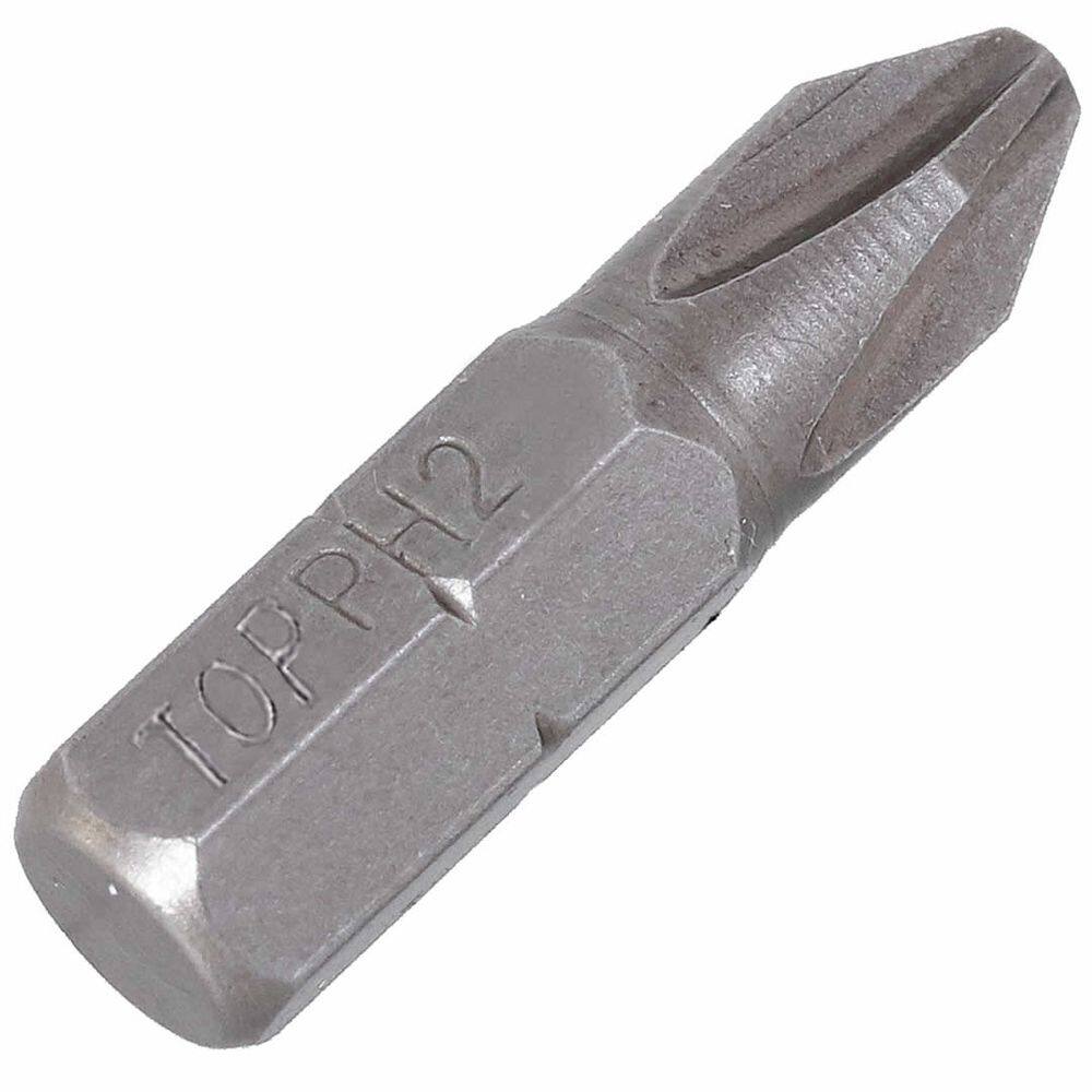 Ponteira Phillips Encaixe 1/4 Ph2 X 25Mm - K812502 - C/ 4 Peças