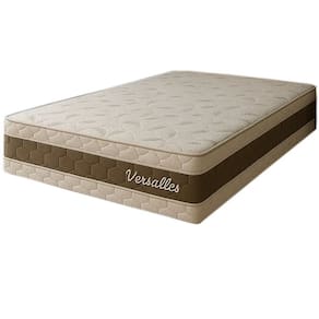 Colchão Versalles King D40 com Molas Ensacadas 30x203x193 Sobral Rezende Cor Bege