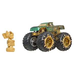 Hot Wheels Monster Trucks Troféu Bigfoot Gunkster - Mattel