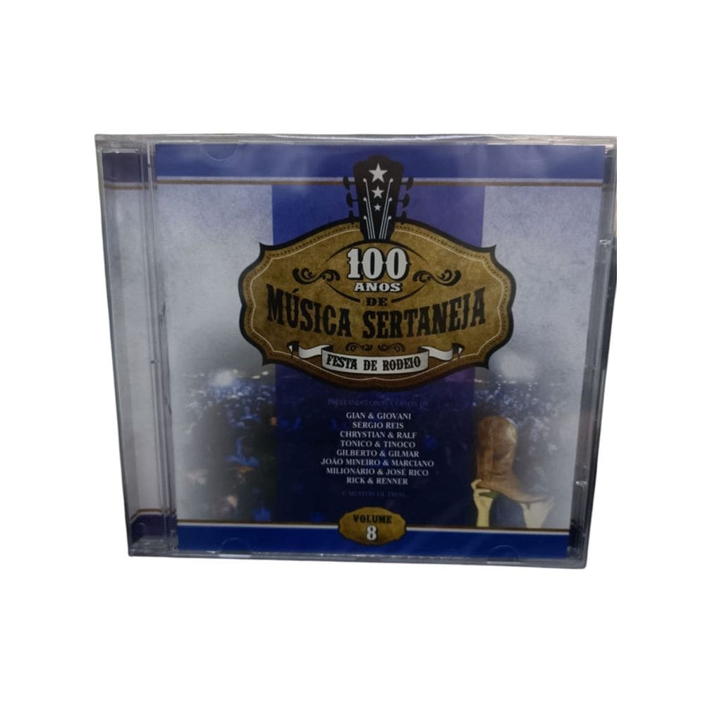 Cd 100 Anos De Música Sertaneja Volume 8 (Gian & Geovani,Abe