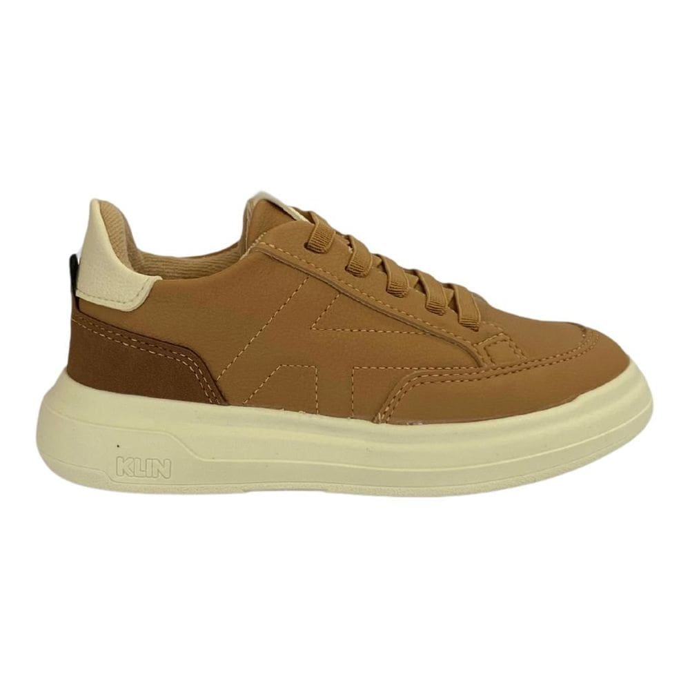 Tênis Klin Capri Mini Infantil Capuccino casual criança