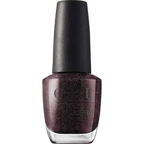 Verniz de unhas OPI Nail Lacquer My Private Jet Black Shimmer