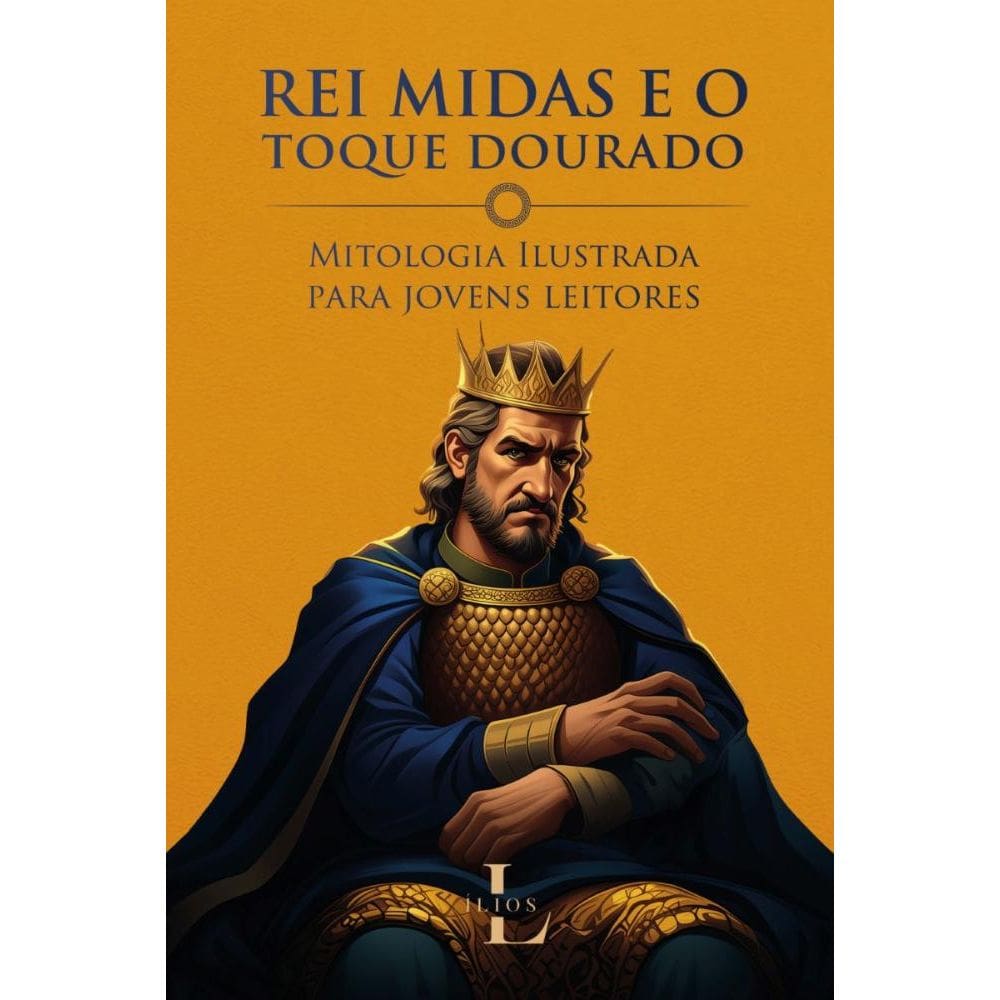Rei Midas e o Toque Dourado - Mitologia para jovens leitores