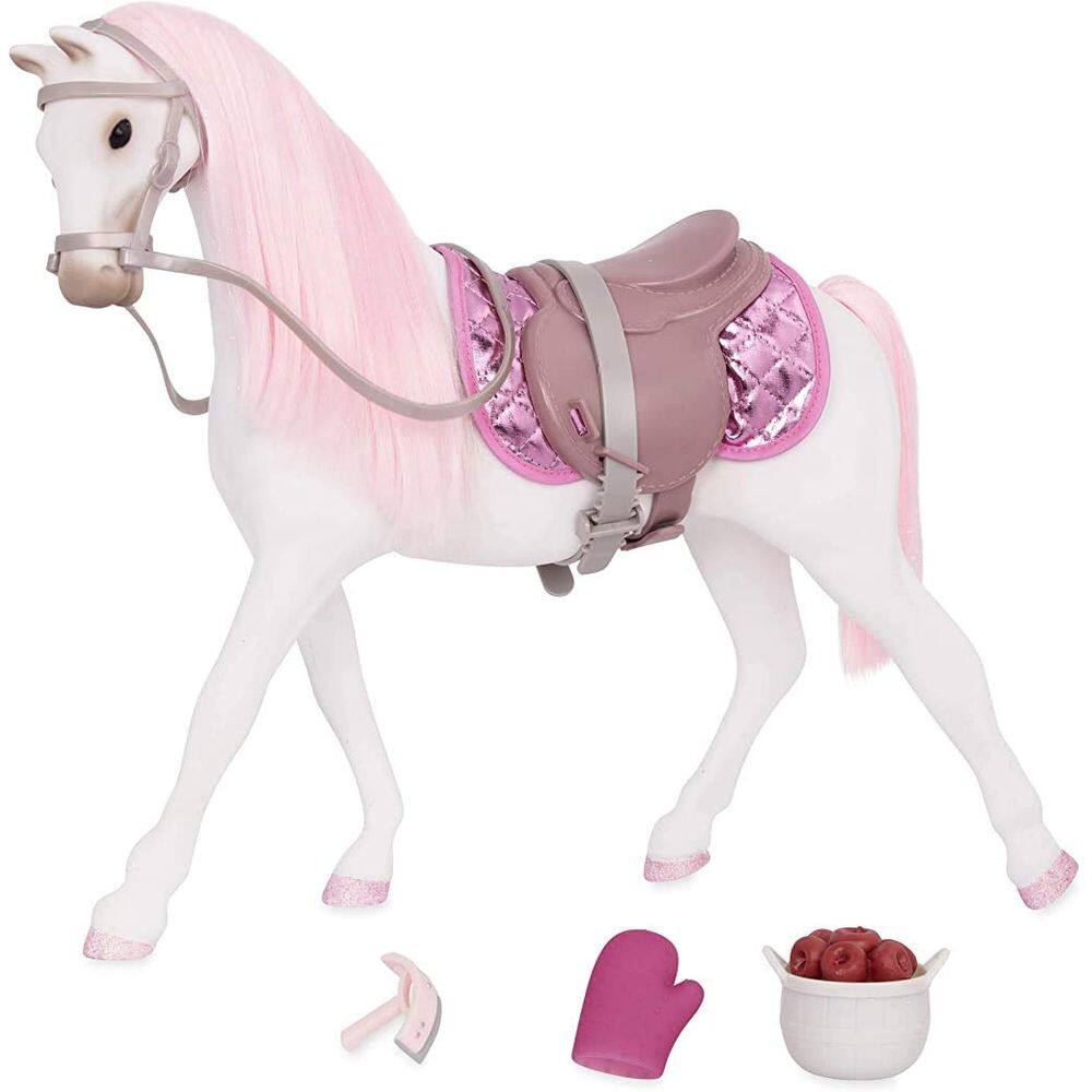 Toy Horse Glitter Girls Shimmers Norwegian 35 cm com acessório