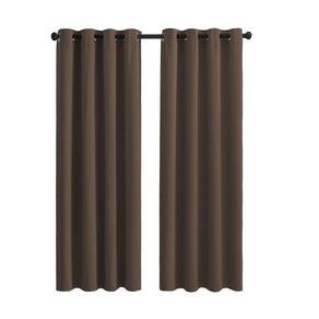 Cortina De Tecido Premium Janela 2,00 X 1,80 De Alt. Tabaco