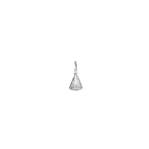 Pingente Prata Nossa Sra.Aparecida 20Mm Estampada