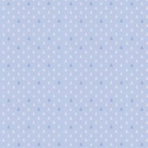 Papel De Parede Ursinho Fundo Azul Autocolante Decorativo