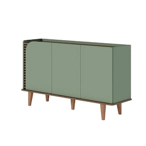 Aparador Buffet Sala de Jantar 3 Portas Ewa 136cm C04 - D`Rossi