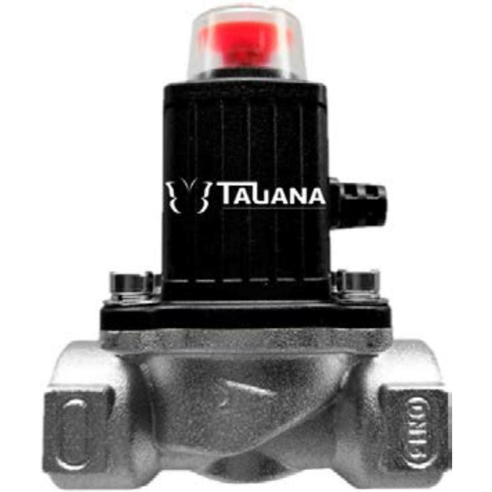 Válvula Solenoide Bloqueio Bivolt 3/4` Alumínio 2V Gás