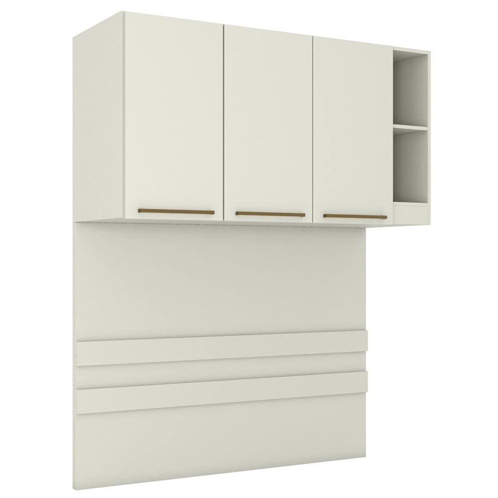 Ponte Casal Modulado 3 Portas 185x145 cm Seletto Areia Henn