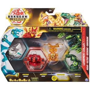 Pacote da coleção Toy Bakugan Legends com centípode, Surturan
