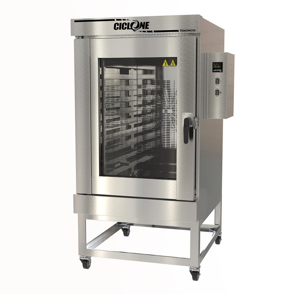 Forno Turbo 10 Esteiras Elétrico Trif Ciclone Total Inox Ftce10 ti 380t - Venâncio 57148
