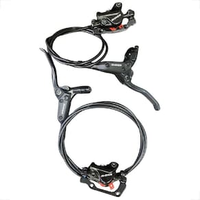 Par Freio a Disco Hidráulico Tipo Shimano Shiver Sem Discos Dianteiro Traseiro Bicicleta Bike Mtb dh