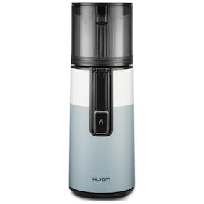 Espremedor de Frutas Hurom H400 Easy Clean, Azul Duo, Potente e Silencioso, Livre de BPA, Montagem sem Esforço, Ideal para Frutas Inteiras.