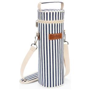 Bolsa Térmica para Vinho Tirrinia - Transporte Seguro e Estiloso para Amantes de Vinho - Presente Perfeito para Degustações, Viagens e