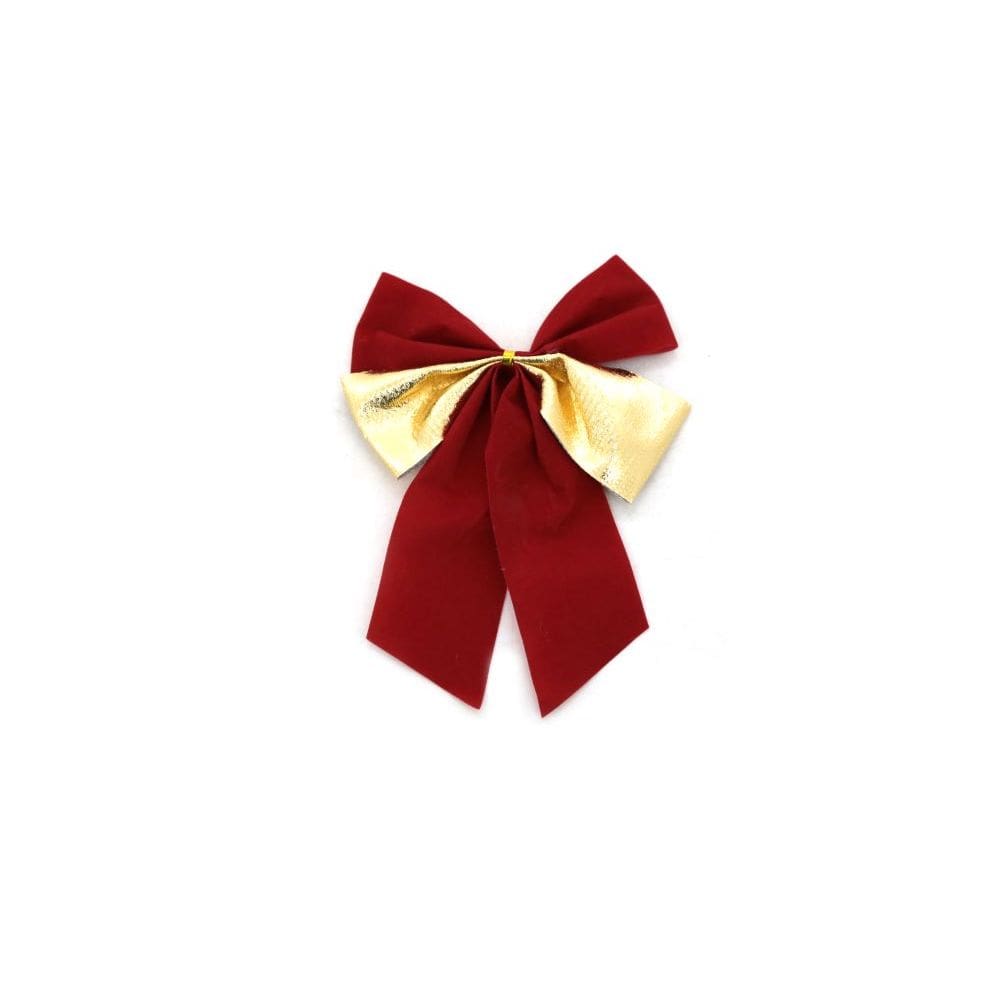 Enfeite de Natal Laço Le Vermelho 13x16cm