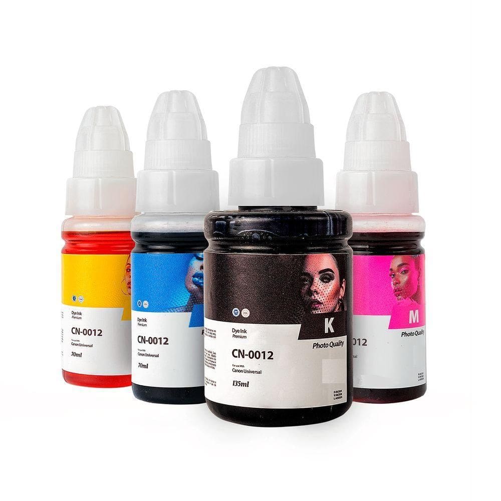 Kit 4 Refis 135ml E 70ml Para Canon G3110 G4100 G3100 G2100