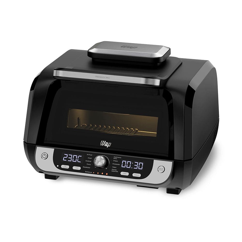 Fritadeira Elétrica WAP Air Fryer Barbecue Digital 127V