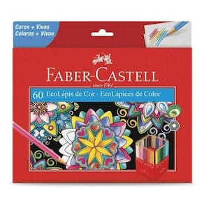 Lápis De Cor 60 Cores - Faber Castell -