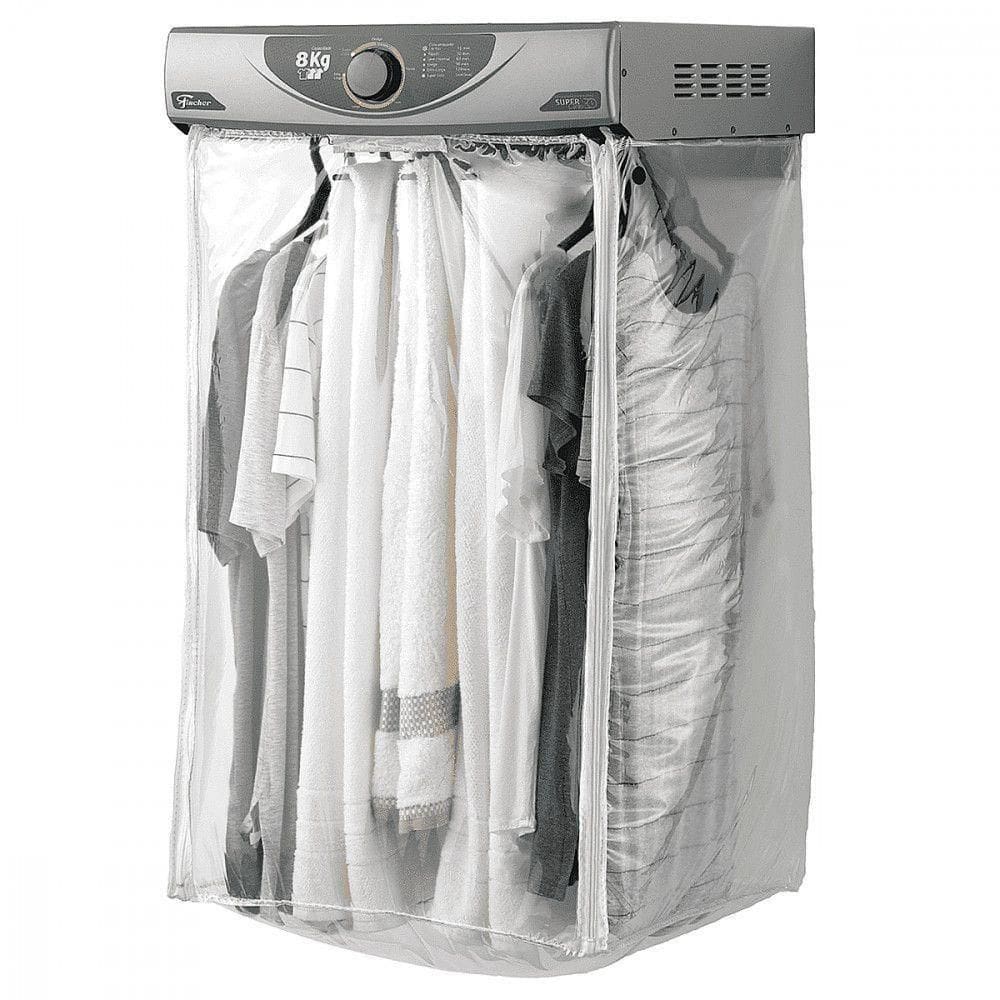 Secadora De Parede Fischer Super Ciclo 8 Kg Com Timer Contínuo Silver - 220V