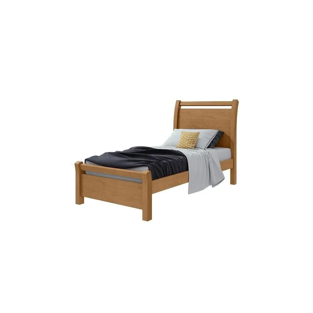 Cama Solteiro Lopas Reali 90cm