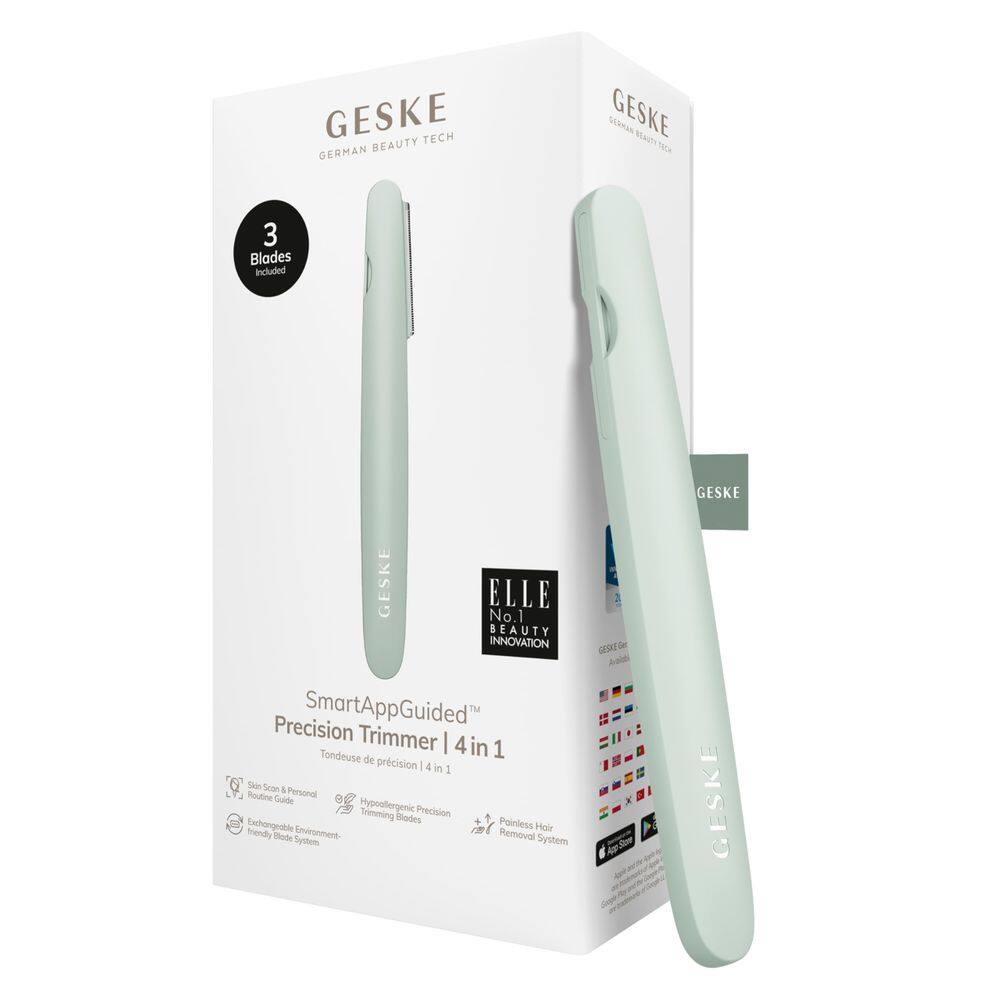 Removedor de pelos higiênico indolor Precision Trimmer GESKE 4 em 1