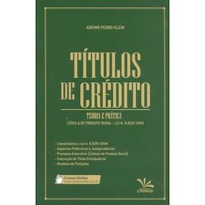 Livro: Títulos De Crédito - Teoria E Prática